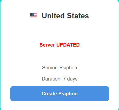 Create Psiphon Server