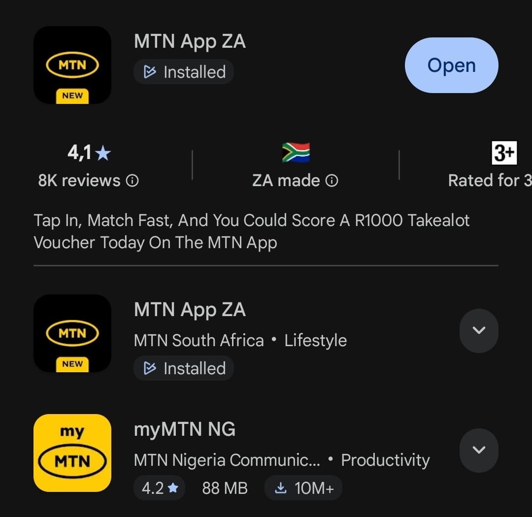 MTN App Download