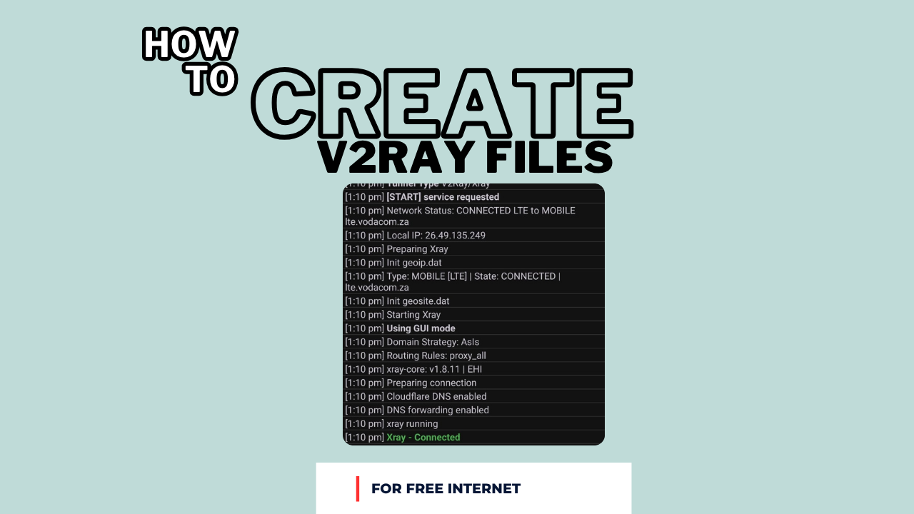 How to Create HTTP Injector Files Using V2Ray: Step-by-Step Guide for Unlimited Free Internet (2025)